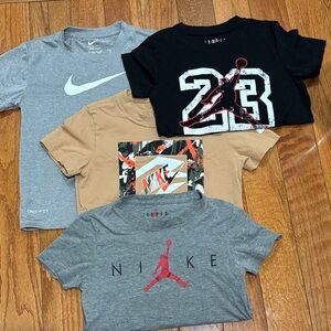 Nike & Jordan Kids t shirt bundle